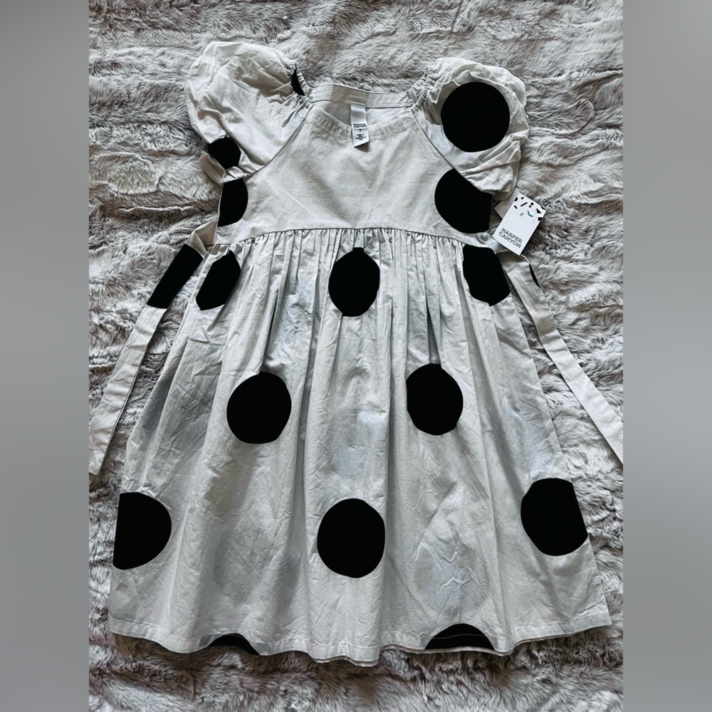 NWT Harper Canyon Polka Dot Girls Dress, size 7
